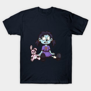 Little Zombie Girl T-Shirt